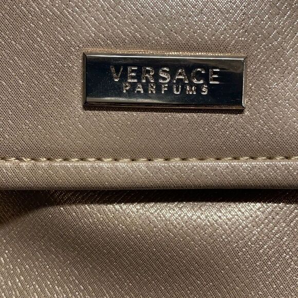 Versace makeup/ perfume baggie. Rose gold - Picture 2 of 7